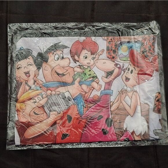 Flintstones Toiletry Makeup Canvas Bag - Picture 6 of 6
